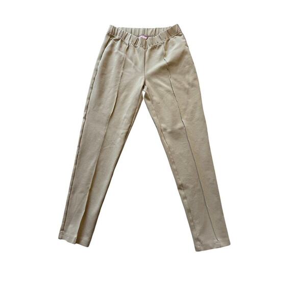 Lilly Pulitzer Woman's travel stretchy leggings/pants, size Med; Tan/Beige - Picture 1 of 7